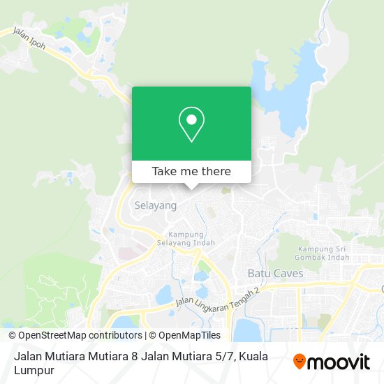 Jalan Mutiara Mutiara 8 Jalan Mutiara 5 / 7 map