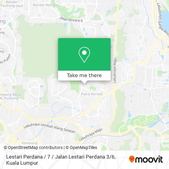 Peta Lestari Perdana / 7 / Jalan Lestari Perdana 3 / 6