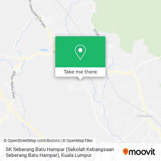 SK Seberang Batu Hampar (Sekolah Kebangsaan Seberang Batu Hampar) map