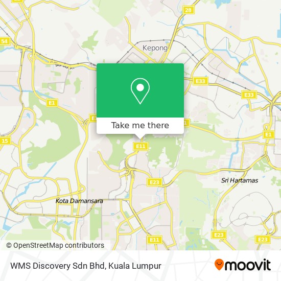 WMS Discovery Sdn Bhd map