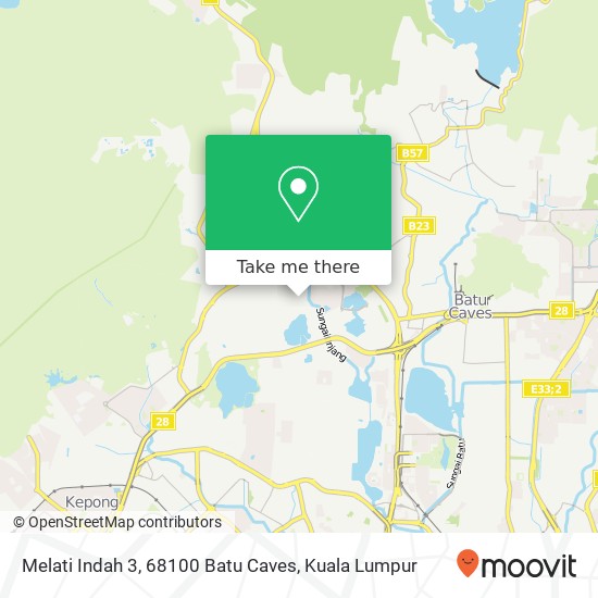 Peta Melati Indah 3, 68100 Batu Caves