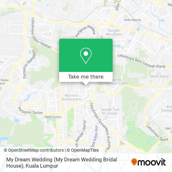 My Dream Wedding (My Dream Wedding Bridal House) map