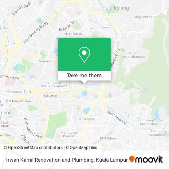 Irwan Kamil Renovation and Plumbing map