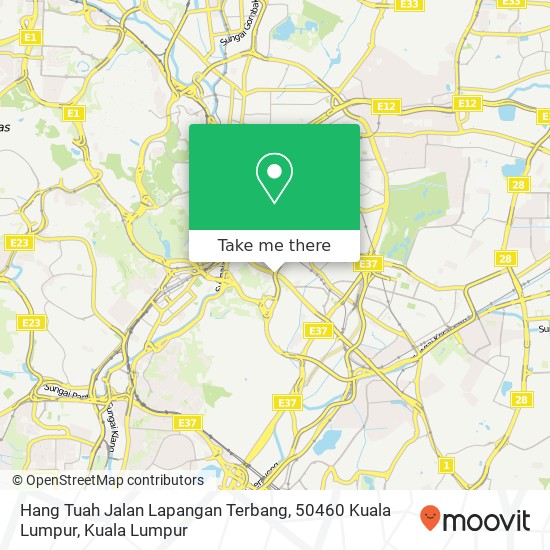 Hang Tuah Jalan Lapangan Terbang, 50460 Kuala Lumpur map