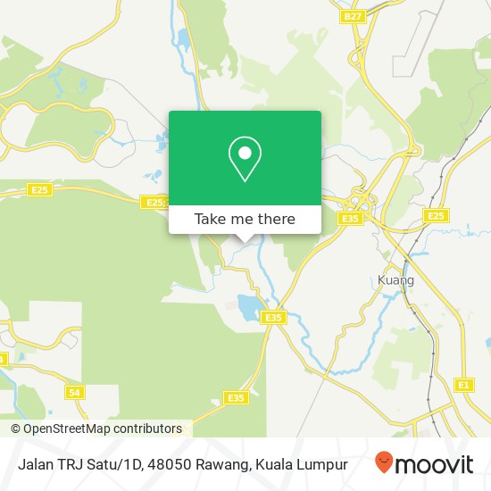 Jalan TRJ Satu / 1D, 48050 Rawang map