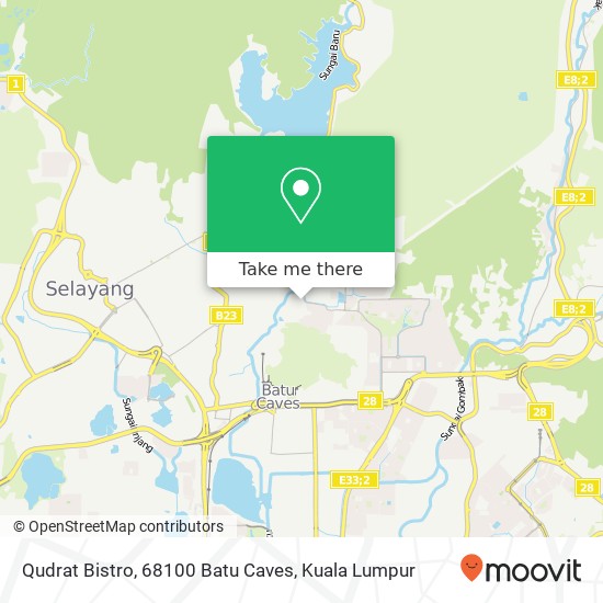 Qudrat Bistro, 68100 Batu Caves map