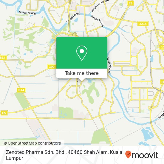 Zenotec Pharma Sdn. Bhd., 40460 Shah Alam map