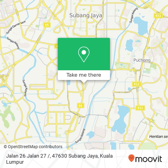 Jalan 26 Jalan 27 /, 47630 Subang Jaya map