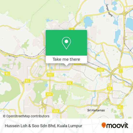 Hussein Loh & Soo Sdn Bhd map