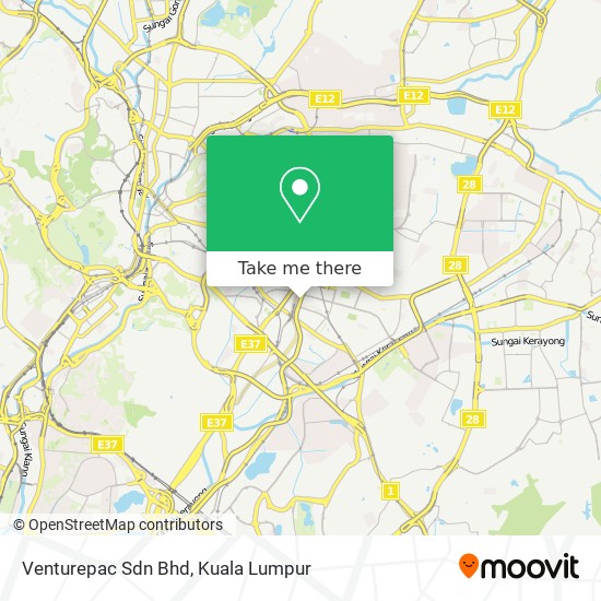 Venturepac Sdn Bhd map