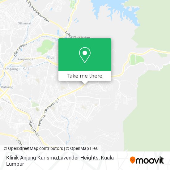 Cara Ke Klinik Anjung Karisma Lavender Heights Di Seremban Menggunakan Bis Atau Kereta