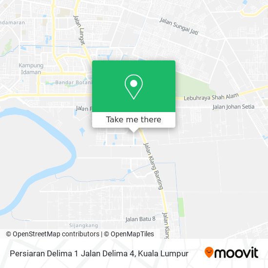 Persiaran Delima 1 Jalan Delima 4 map