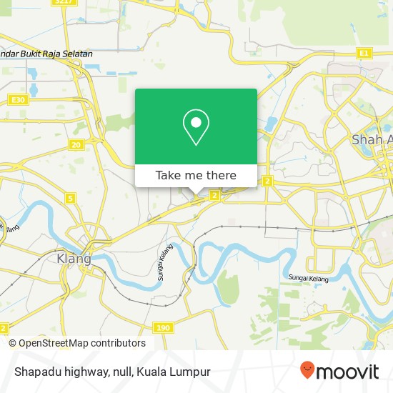 Shapadu highway, null map