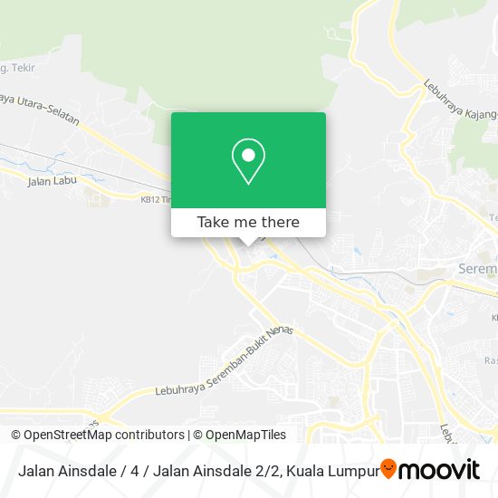 Jalan Ainsdale / 4 / Jalan Ainsdale 2 / 2 map