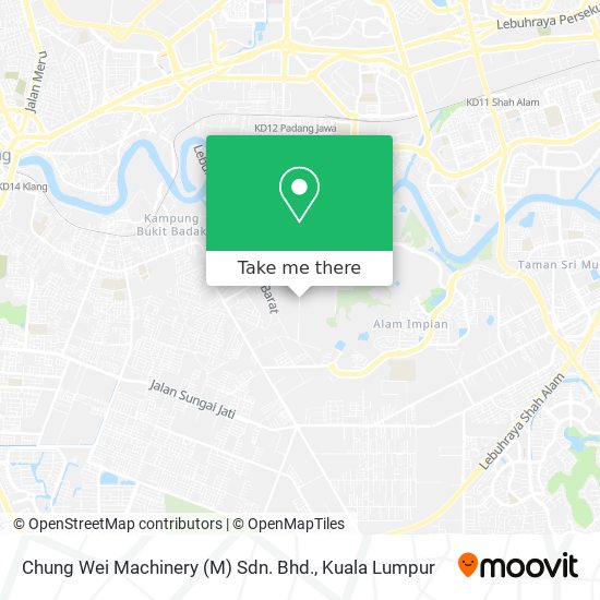 Chung Wei Machinery (M) Sdn. Bhd. map
