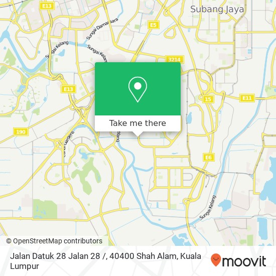 Jalan Datuk 28 Jalan 28 /, 40400 Shah Alam map