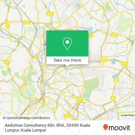 Aedumus Consultancy Sdn. Bhd., 50450 Kuala Lumpur map