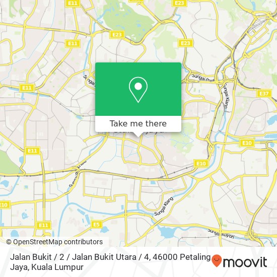 Jalan Bukit / 2 / Jalan Bukit Utara / 4, 46000 Petaling Jaya map