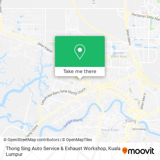 Thong Sing Auto Service & Exhaust Workshop map