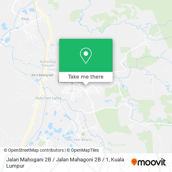 Jalan Mahogani 2B / Jalan Mahagoni 2B / 1 map