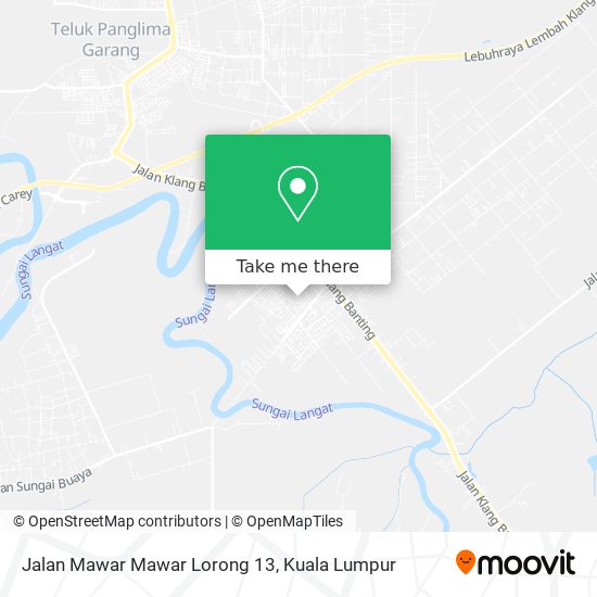 Jalan Mawar Mawar Lorong 13 map