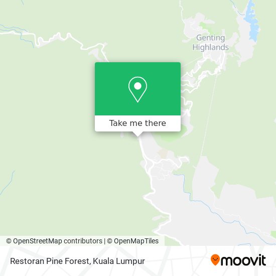 Restoran Pine Forest map