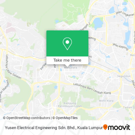 Yusen Electrical Engineering Sdn. Bhd. map