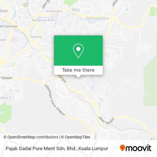 Pajak Gadai Pure Merit Sdn. Bhd. map