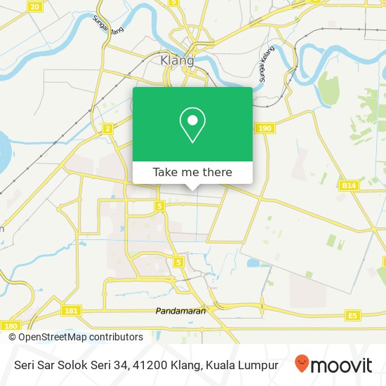 Seri Sar Solok Seri 34, 41200 Klang map