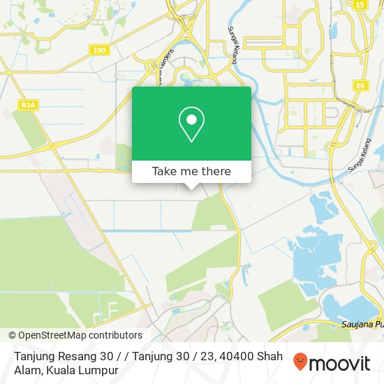 Peta Tanjung Resang 30 / / Tanjung 30 / 23, 40400 Shah Alam
