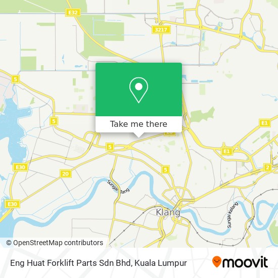 Eng Huat Forklift Parts Sdn Bhd map