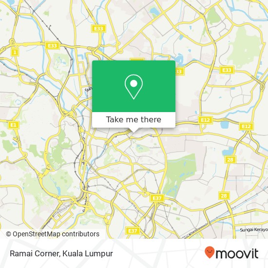 Ramai Corner map