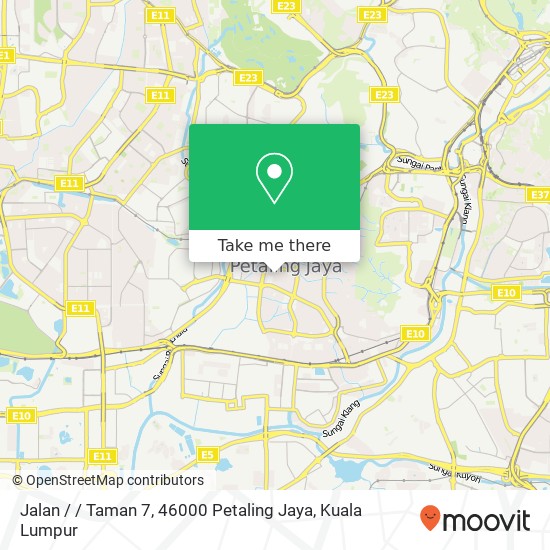 Jalan / / Taman 7, 46000 Petaling Jaya map