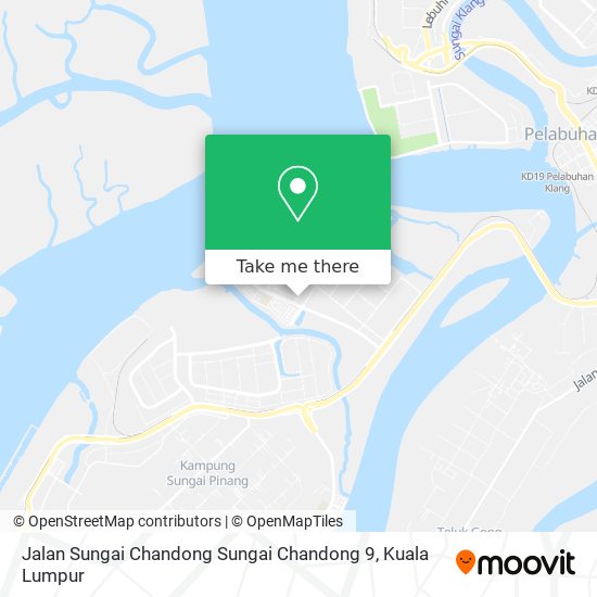 Jalan Sungai Chandong Sungai Chandong 9 map