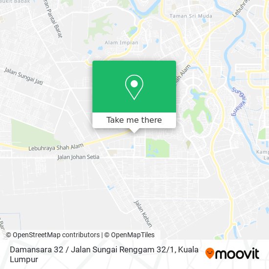 Damansara 32 / Jalan Sungai Renggam 32 / 1 map