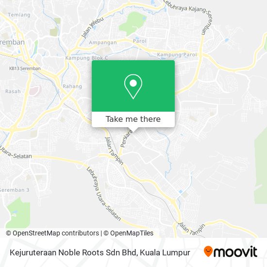 Kejuruteraan Noble Roots Sdn Bhd map