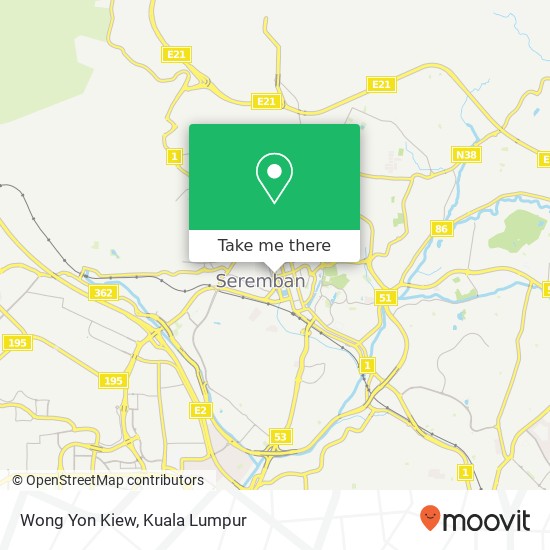 Wong Yon Kiew map