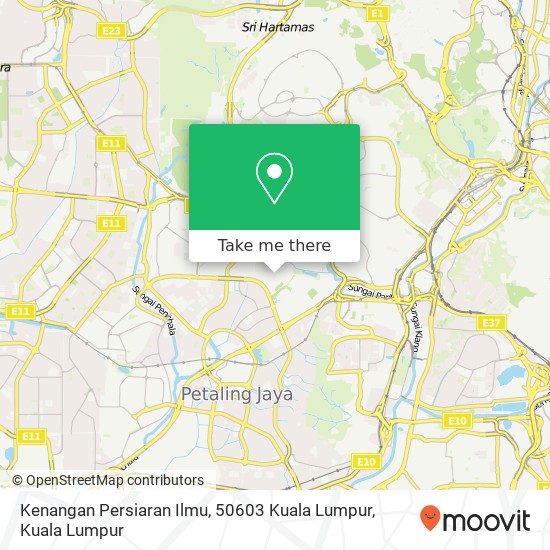 Kenangan Persiaran Ilmu, 50603 Kuala Lumpur map