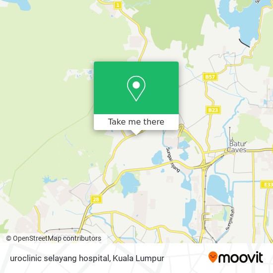 uroclinic selayang hospital map