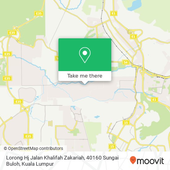 Lorong Hj Jalan Khalifah Zakariah, 40160 Sungai Buloh map