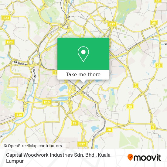Capital Woodwork Industries Sdn. Bhd. map
