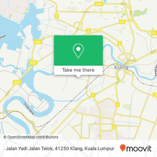 Jalan Yadi Jalan Telok, 41250 Klang map