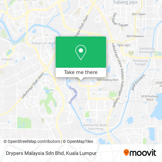Peta Drypers Malaysia Sdn Bhd
