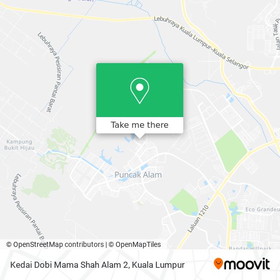 Kedai Dobi Mama Shah Alam 2 map