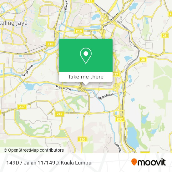 149D / Jalan 11/149D map