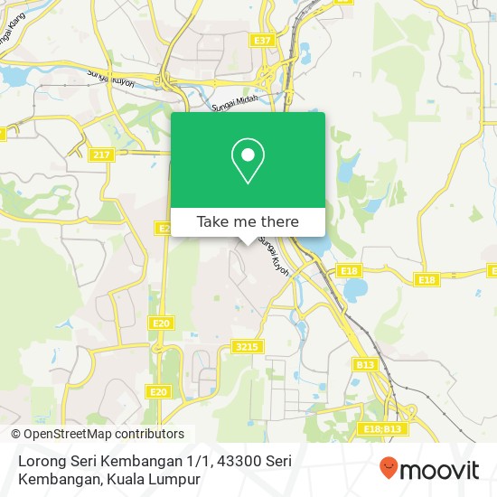 Lorong Seri Kembangan 1 / 1, 43300 Seri Kembangan map