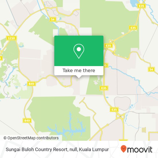 Sungai Buloh Country Resort, null map