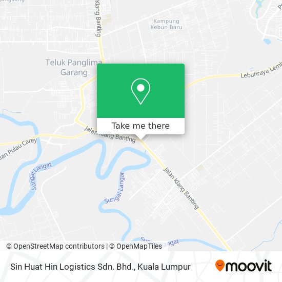 Sin Huat Hin Logistics Sdn. Bhd. map