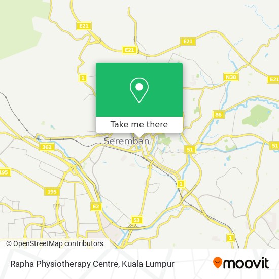 Rapha Physiotherapy Centre map