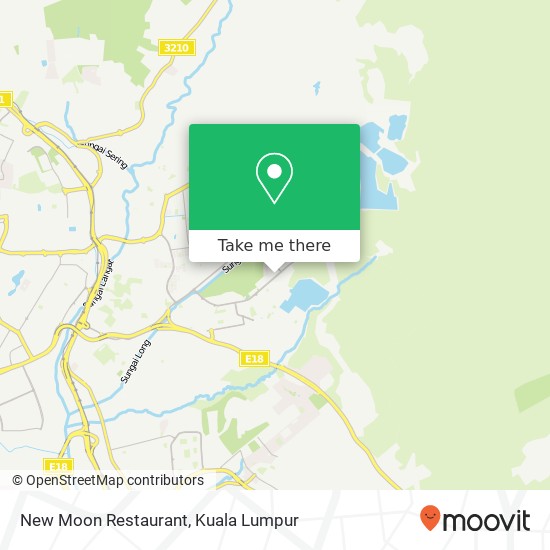 New Moon Restaurant map
